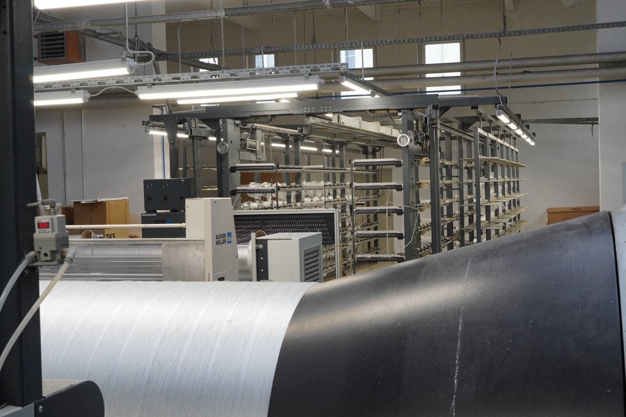 Technisches Gewebe auf Großrolle für spezielle Schutzanwendungen in Industrie und Technik